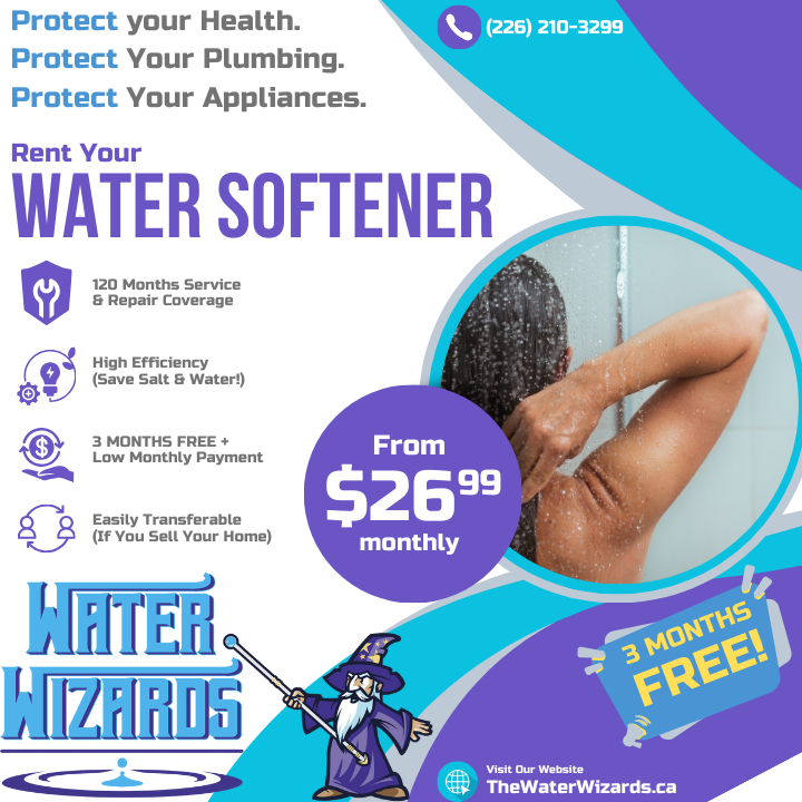 Save money on your next Water Treatment installation in Fergus ON.